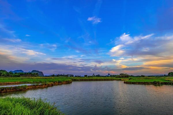 田野鄉村，風景如畫
