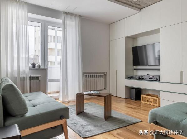 他家僅41㎡,裝修效果卻清爽敞亮很實用,家有小戶型的可以參考下 他家僅41㎡,裝修效果卻清爽敞亮很實用,家有小戶型的可以參考下