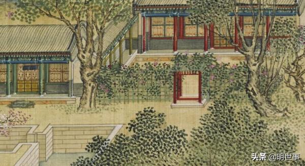 圓明園內的江南小景:水木明瑟 圓明園內的江南小景:水木明瑟