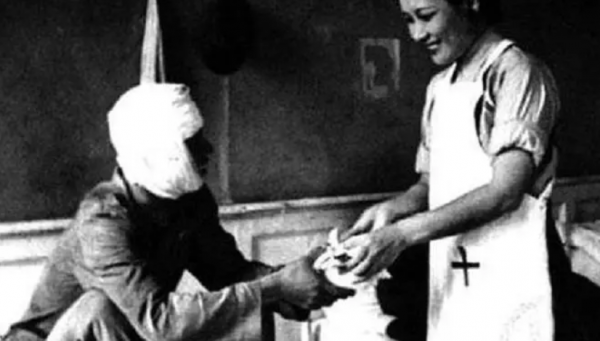 1931年,連長張行忠負傷住院,看護士臉熟,詢問得知,是自己妻子 1931年,連長張行忠負傷住院,看護士臉熟,詢問得知,是自己妻子