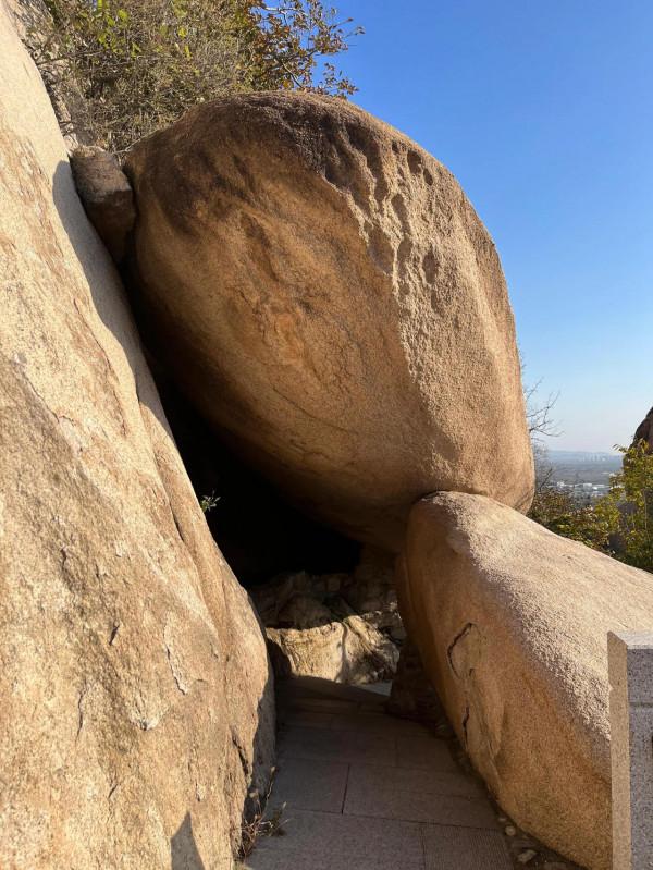 父子徒步登山遊記-北京鳳凰嶺