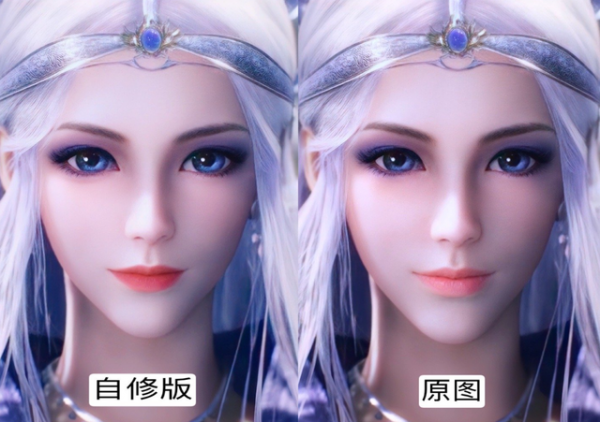 新秦時明月的雪女登場，前後變化太大，靈氣和氣質消失不見了
