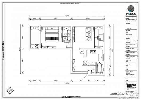 爆改53㎡「手槍型」老破小，收納翻倍還有步入式衣帽間