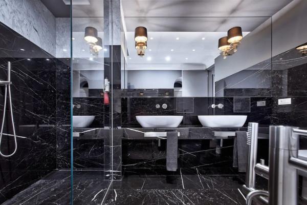 550㎡黑白複式豪宅,軟裝奢華有情調 550㎡黑白複式豪宅,軟裝奢華有情調