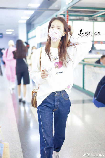 明星穿搭圖集——金晨