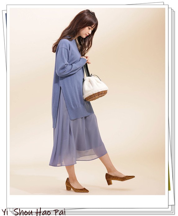 淺藍色針織衫的27種搭配圖例!用冷色調穿出輕熟高雅的感覺 淺藍色針織衫的27種搭配圖例!用冷色調穿出輕熟高雅的感覺