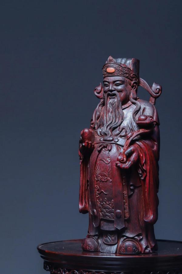 小葉紫檀 | 財神