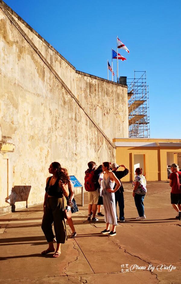 波多黎各之旅（二） 夕陽下的聖克里斯托巴城堡