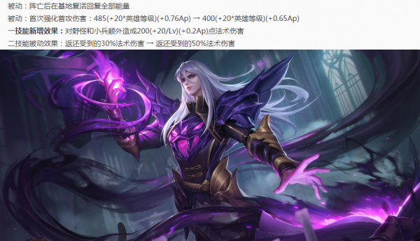 王者榮耀1.6更新：新英雄暃伴生面板上架，S26賽季13位英雄調整