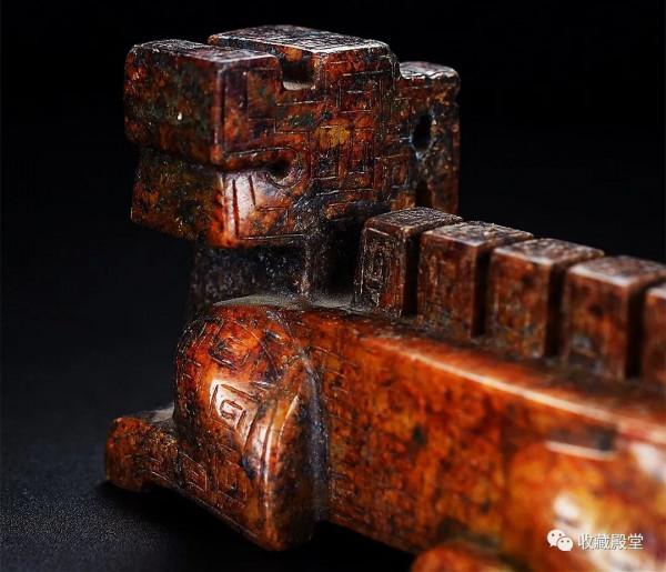 ​收藏殿堂 | 古玉沁色之美欣賞(2) ​收藏殿堂 | 古玉沁色之美欣賞(2)