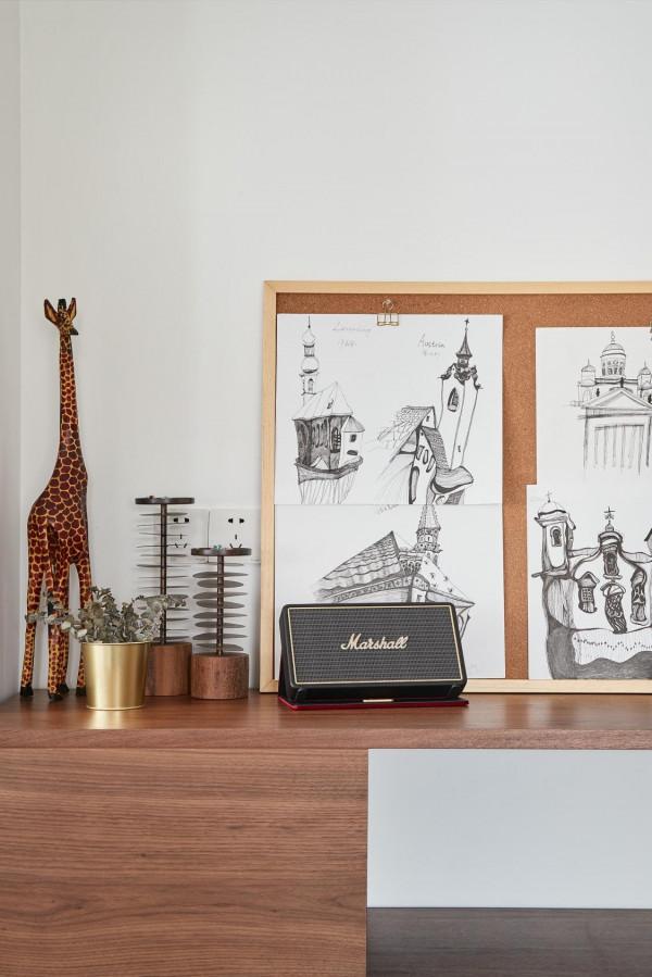 看了這個裝修，就知道女主人是搞藝術的，家居佈置真有特色