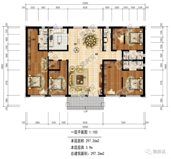 這款一層養老別墅，建給父母倍有面，鄰里親戚都羨慕