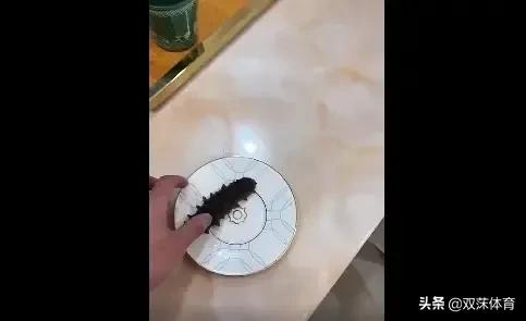 趙明劍拍影片自黑不能吃海參，無腦臉都不要了