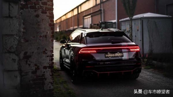 夠勁夠香！曼哈特改裝奧迪RS Q8，功率超過800匹，百公里加速3.5秒