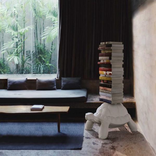 2022年新款義大利 Qeeboo Turtle創意烏龜咖啡桌臥室客廳藝術擺件