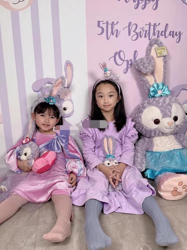 女兒5歲生日劉洲成毫無表示，墨墨慶生cos星黛露，可愛乖巧