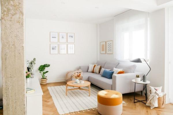 90後小姐姐獨居70㎡，面積小歸小，但裝修適當留白，舒適度極高