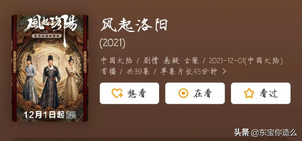 2021年底播出的6部劇,好的好差的差,一部8.3分,一部就2.8分 2021年底播出的6部劇,好的好差的差,一部8.3分,一部就2.8分