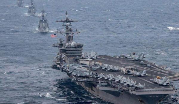美大批航母艦隊集結叫陣，妄稱南海不屬於中國，中方“文武出擊”