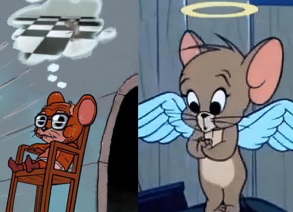 動漫角色變成80歲什麼樣？海綿寶寶兩眼無神，小黃人很可怕