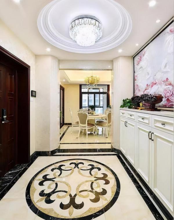 玄關吊頂這樣一裝,非常漂亮,立體時尚顯大方 玄關吊頂這樣一裝,非常漂亮,立體時尚顯大方