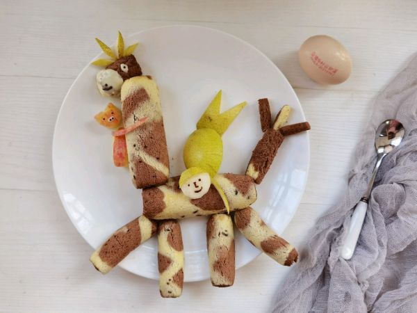 #2021創意料理組——創意“食”光#長頸鹿抱抱蛋糕