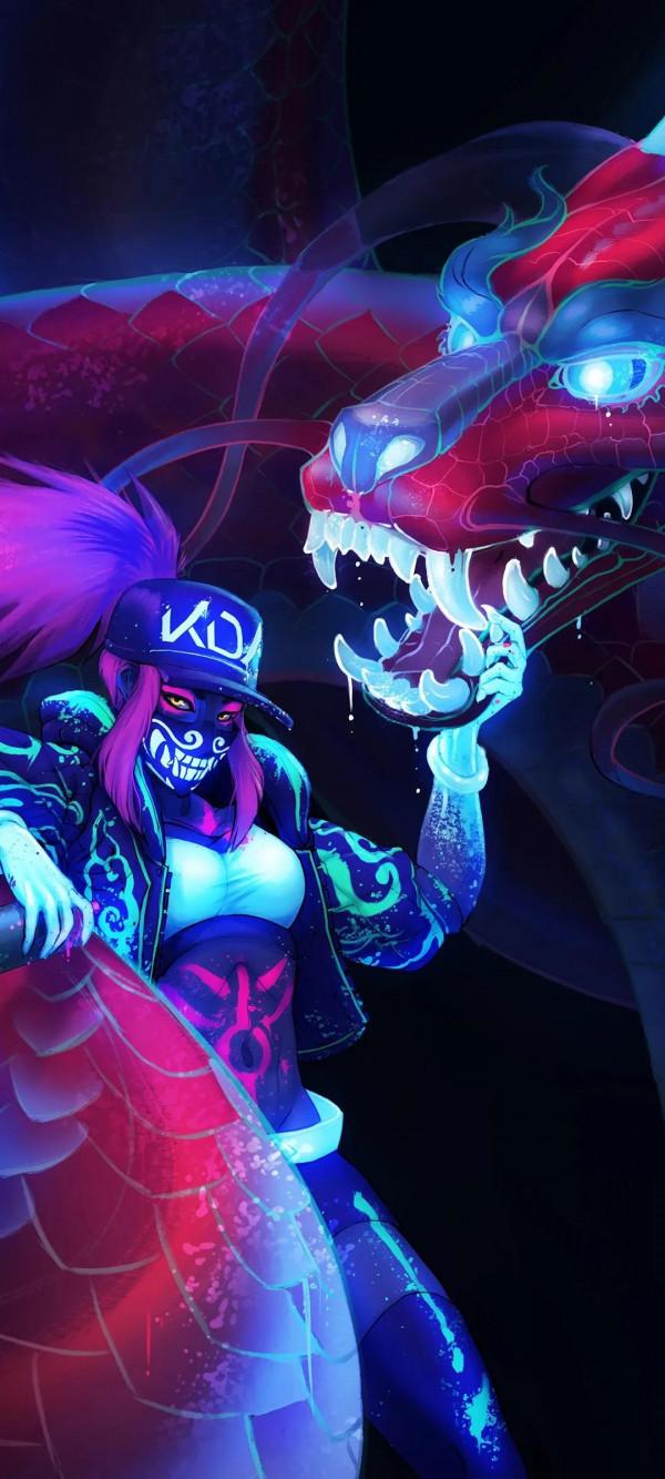 英雄聯盟｜LOL|全面屏手機桌布