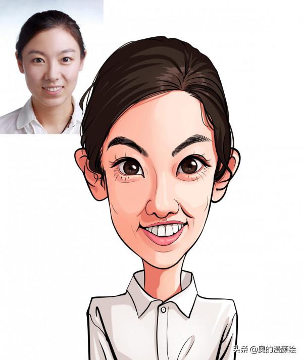 2021年畫的人物肖像漫畫作品精選