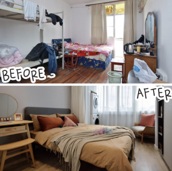 上海姑娘爆改48㎡“手槍房”,直接打掉臥室牆,讓老房瞬間走紅 上海姑娘爆改48㎡“手槍房”,直接打掉臥室牆,讓老房瞬間走紅