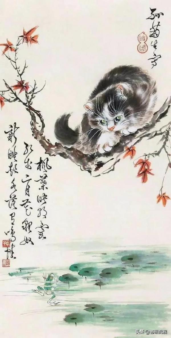 孫菊生筆下的貓有多精彩？看看這46幅國畫吧