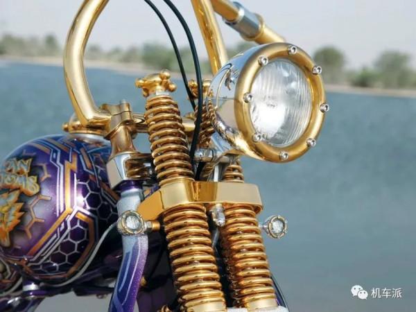 定製 | 狂野小蜜蜂 哈雷chopper風格定製欣賞