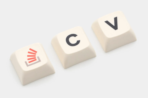 這個只有複製和貼上按鍵的可愛鍵盤你會要嗎? 這個只有複製和貼上按鍵的可愛鍵盤你會要嗎?