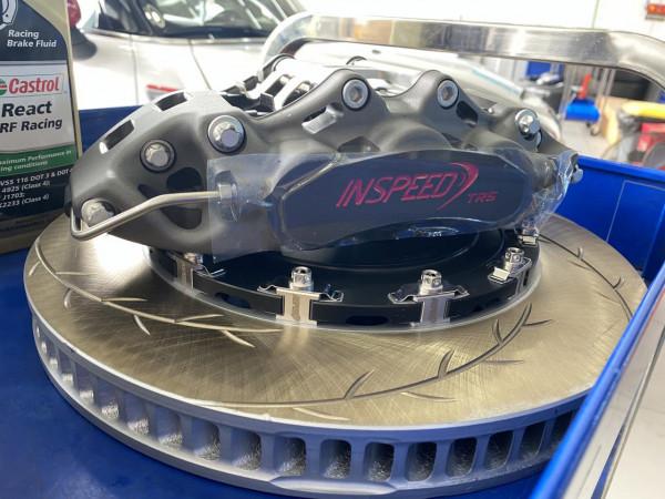 硬核直男!MINI JCW雙車升級INSPEED TR6競技剎車 硬核直男!MINI JCW雙車升級INSPEED TR6競技剎車