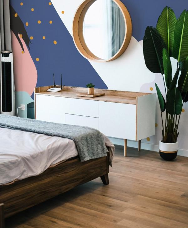 牆面這樣裝飾，可玩出不同花樣，加入配色技巧好看又時尚