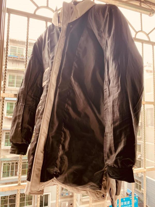 今天洗件大棉衣