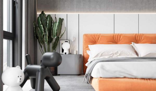 高階色系公寓設計 撩人心絃的舒適和溫馨