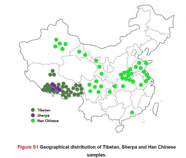 DNA揭示青藏高原人群祖源和適應性基因的來源