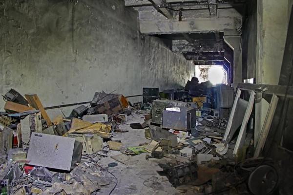 蘇聯遠東地區廢棄的杜加雷達