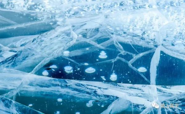 貝加爾湖藍冰絕美風景