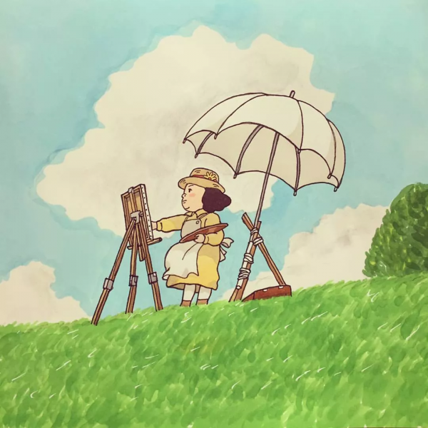 “抹黑”宮崎駿的插畫竟吸粉8萬!她筆下200斤的胖子讓人想到自己 “抹黑”宮崎駿的插畫竟吸粉8萬!她筆下200斤的胖子讓人想到自己