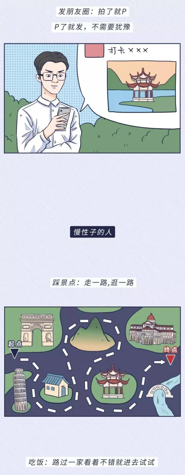 急性子的人VS慢性子的人（漫畫）