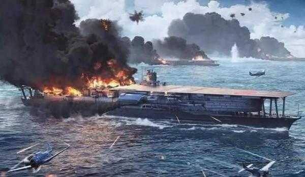 擊沉美國航母很難？這支美國航母編隊遭到重創，覆滅只是時間問題