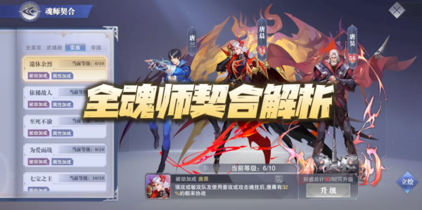 魂師對決：好感度怎麼升最划算？全魂師契合培養優先順序深度分析