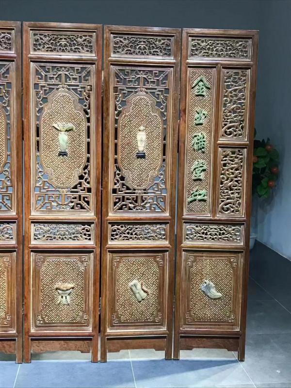 【六片鑲嵌屏風】