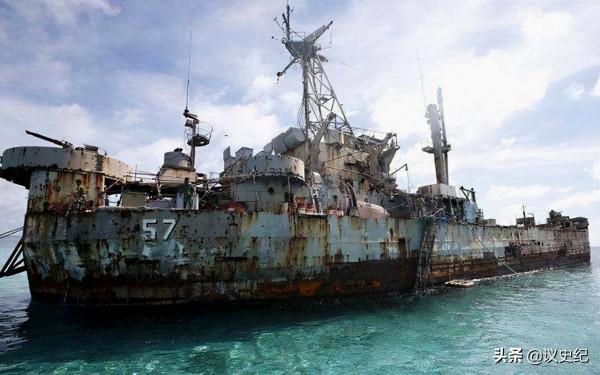 22年前擱淺在南海的菲律賓軍艦，現在破船一艘，菲律賓為什麼不救