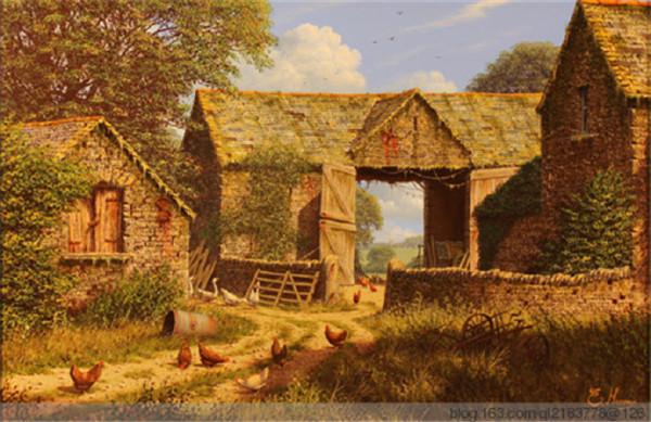 英國藝術家Edward.Hersey田園,一種美好的記憶 英國藝術家Edward.Hersey田園,一種美好的記憶