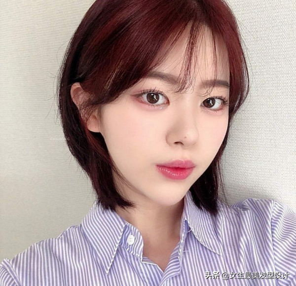 絕絕子“減齡齊脖短髮”