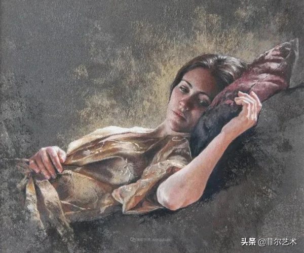 法國女粉彩大師，描繪的女性之美，細膩柔和