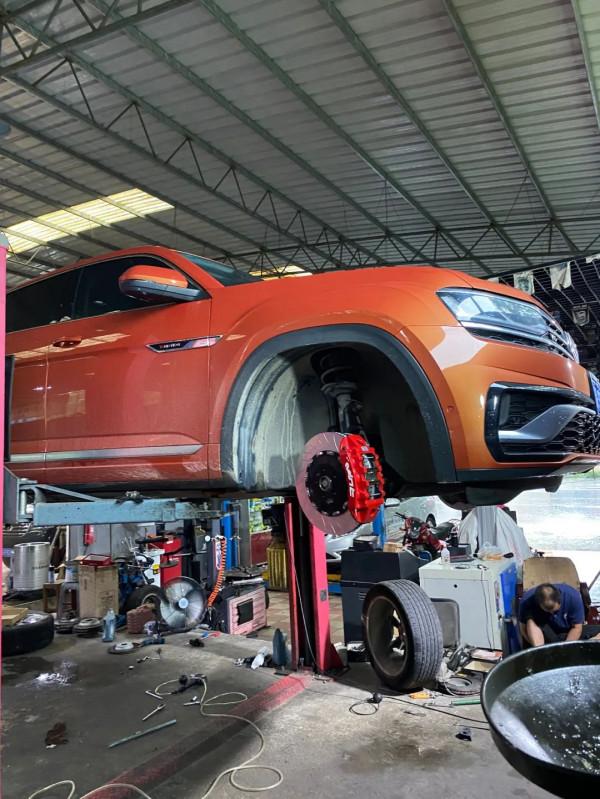 途昂X 剎車改裝升級VINIC M6 大六剎車套裝