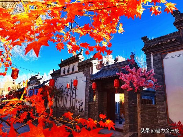 甘肅民樂：城北民俗村變身市民休閒“打卡地”